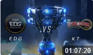 LOL：英雄联盟S8全球总决赛 EDG VS KT