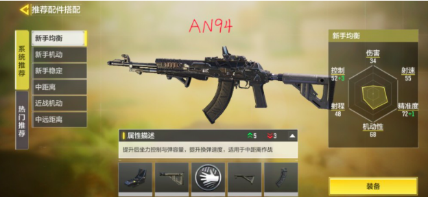 使命召唤AN94突击步枪介绍，适合利用地形卡点