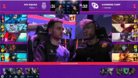 Karmine Corp首秀表演赛，1-2不敌KOI Squad