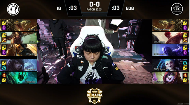 iG调整战略连下两城，3-1击败EDG晋级四强