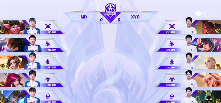 XYG击败MD，挑战者杯三连胜，成功跻身四强