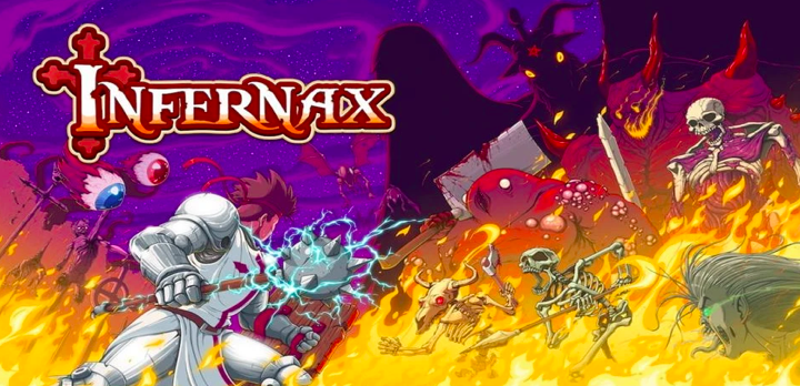 类恶魔城游《Infernax》公布宣传片，定于2月14日发售