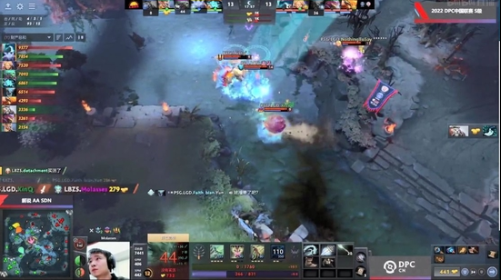 DOTA2：LBZS早早全线崩盘，以0-2不敌PSG.LGD