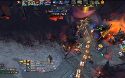 DOTA2：圣堂刺客强拆基地，OB.Neon以1-2不敌SMG