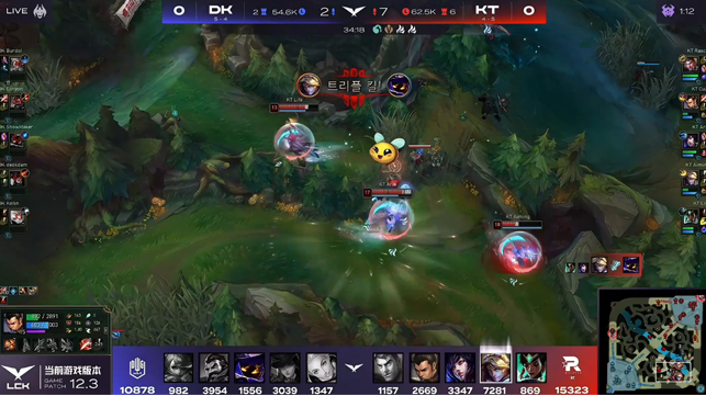 妖姬爆发绝佳压制效果，助力DK以2-1力克KT