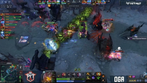 DOTA2：PSG.LGD正面团战落于下风，以0-2不敌MagMa