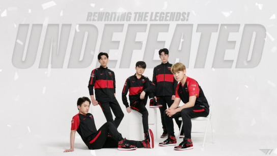 T1及队内选手首创LCK赛区一项全新纪录：18连胜