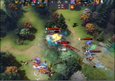 DOTA2：熊战士回头击杀蓝猫， iG以2-1战胜phoenix