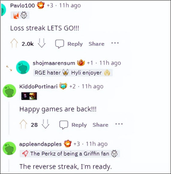 G2不敌RNG战队后，备受海外粉丝热议