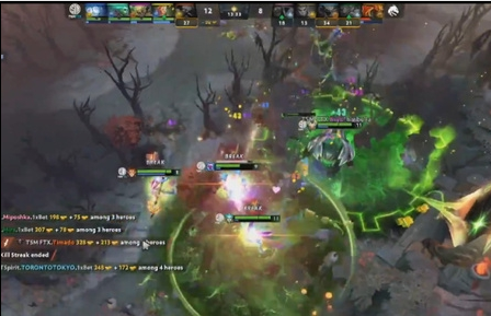 DOTA2：Spirit连续团灭TSM两波，双方1-1战平