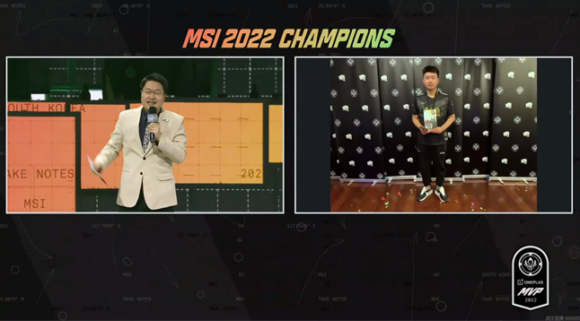 朱开教练分享夺冠喜悦，感谢兄弟战队EDG的陪练