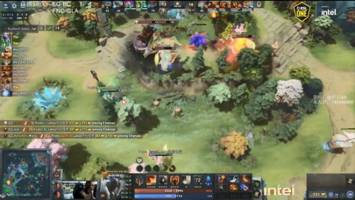 DOTA2：GLA以2-0击败Fnatic，以B组第一晋级胜者组