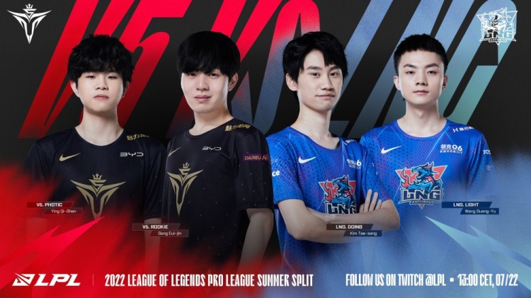 LPL：Photic大嘴狂神附体 V5横扫LNG锁定季后赛