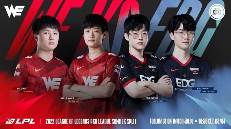 LPL:到底在哪天，EDG3-0无情猎杀WE