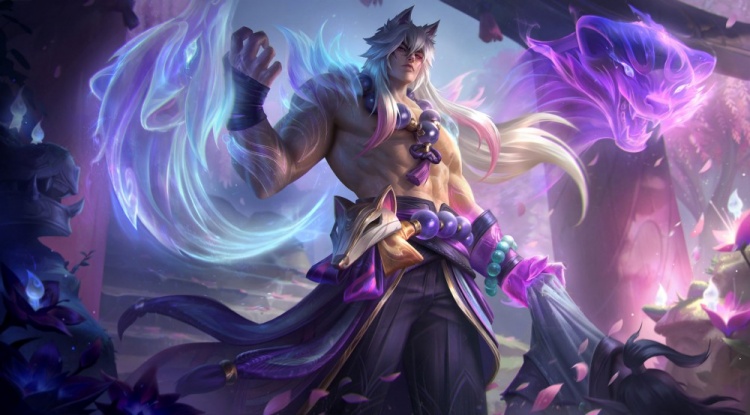 灵魂莲华·瑟提画师与拳头修改版：两边兽灵特效颜色加深 细节增强