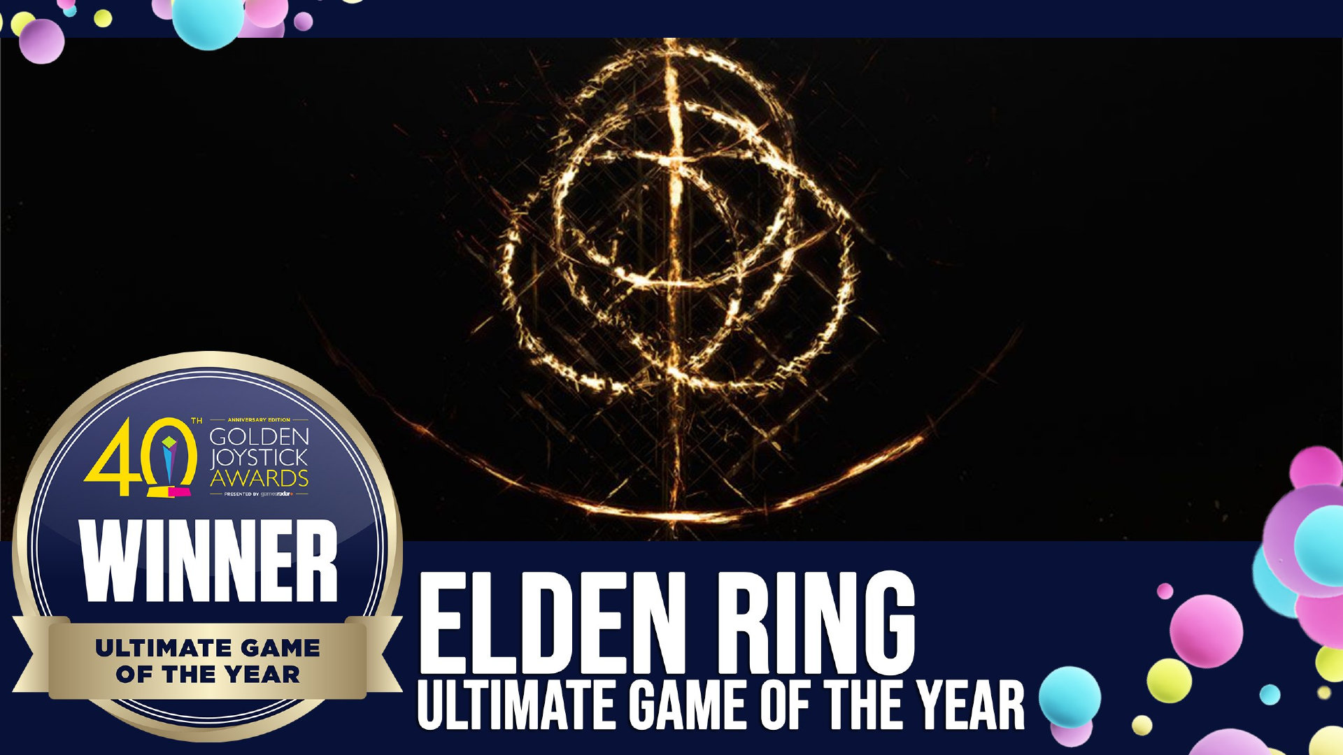 《艾尔登法环》获金摇杆年度最佳游戏 《原神》获最佳持续游玩奖