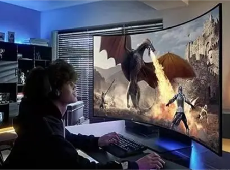 大屏高刷，三星玄龙骑士电竞显示器打造全方位沉浸式竞技场