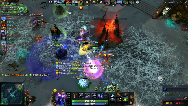 TI11淘汰赛败者组：马桶哥力中暴力Liquid2-1有惊无险淘汰Entity