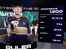 Ruler六神老鼠高地怒砍四杀，GEN稳健翻盘2-1击败KT豪取十一连胜！