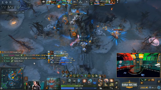 DOTA2利雅得大师赛小组赛：Secret气势如虹，炸弹人炸懵LGD