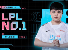 Uzi总击杀数2663再创新高，超越Rookie重返LPL击杀王宝座！