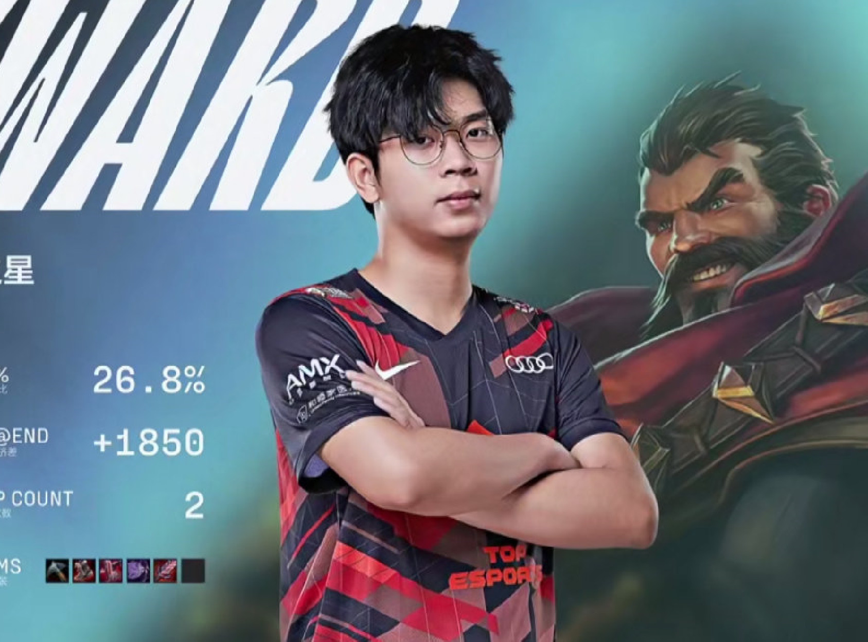 2-1击败FPX解锁三连胜Wayward男枪两次单杀打穿上路，TES