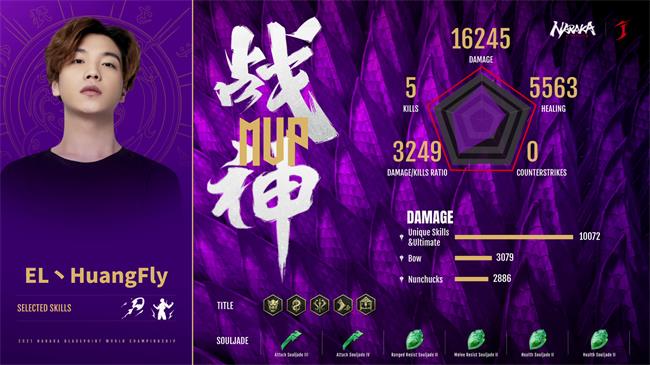 永劫无间世界冠军赛单排总决赛第四场：HuangFly完美运营斩获荣光