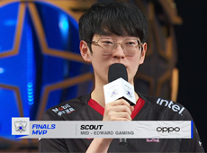 EDG夺得S11冠军赛后采访FMVP得主Scout：八强开始每一场3-2都印象深刻！