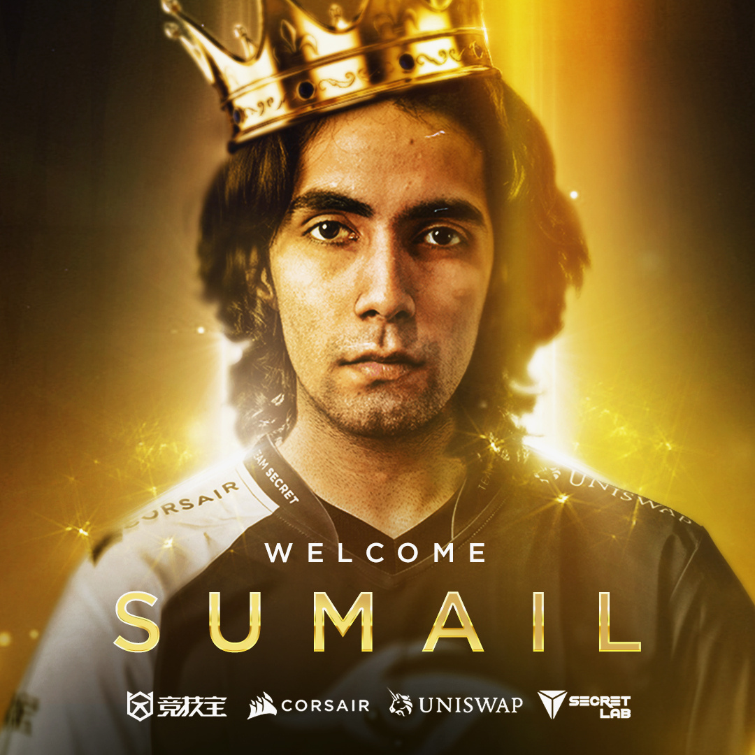 不出意外的加盟，Secret正式官宣Sumail入队！