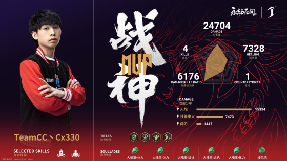 永劫无间预选赛入围赛第一周周决赛第一局：TeamCC稳中求胜满编斩获荣光