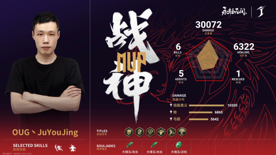 永劫无间预选赛入围赛第二周DAY1第四局：CPG丶Cay丝血优势斩获荣光