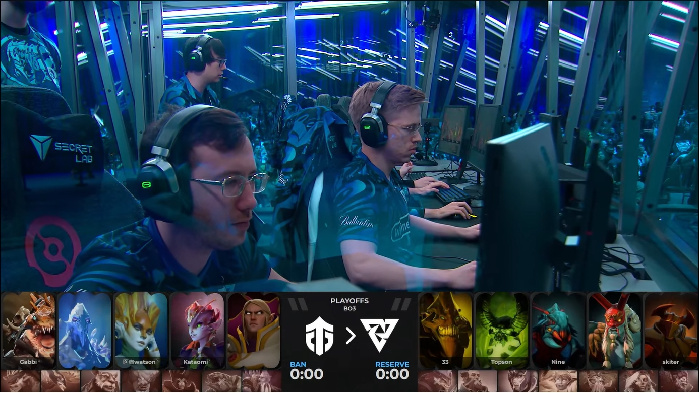 TI12败者组：Entity以2比0的比分击败Tundra