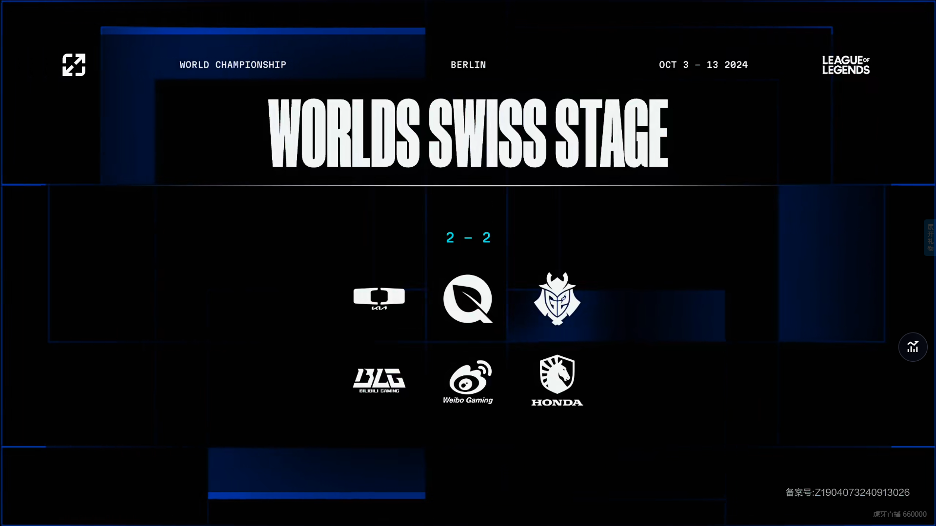 S14瑞士轮第五轮分组：WBG对阵DK，BLG对阵G2