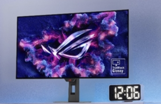 610Hz！无惧环境光新薄膜！ROG全新电竞显示器亮相2025台北电脑展