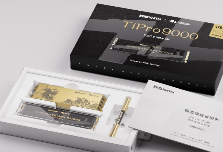 5.0性能狂潮掀起PCIeTiPro9000固态硬盘《黑神话：悟空》联名版开启预售