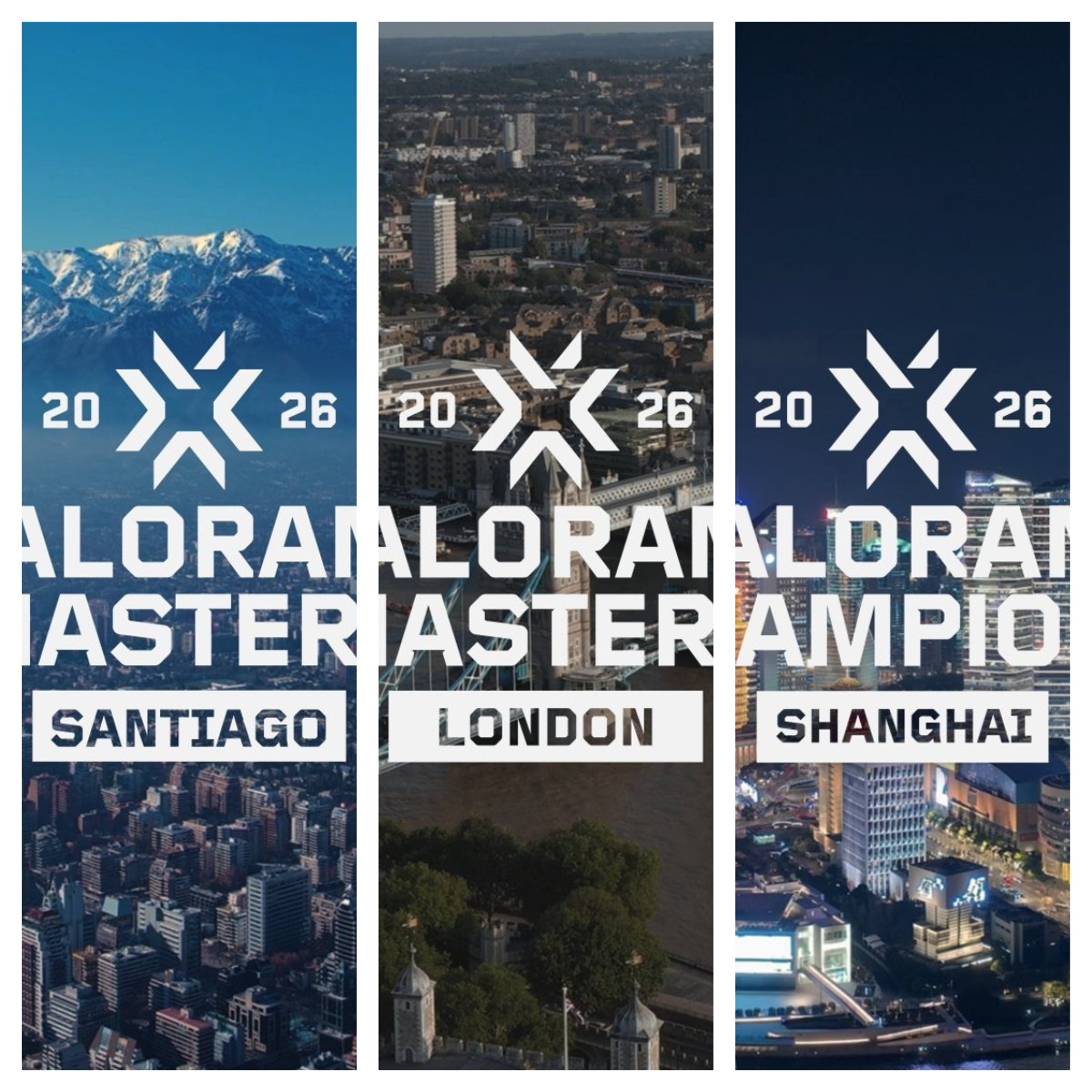 VCT2026赛事规划：三大国际赛事落地圣地亚哥、伦敦与上海