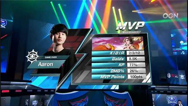 ROX vs GO第二局MVP