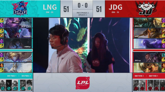 LPL夏季赛LNG 2:1击败JDG拿下首胜
