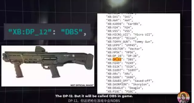 新武器：DP12双管霰弹枪(DBS霰弹枪)